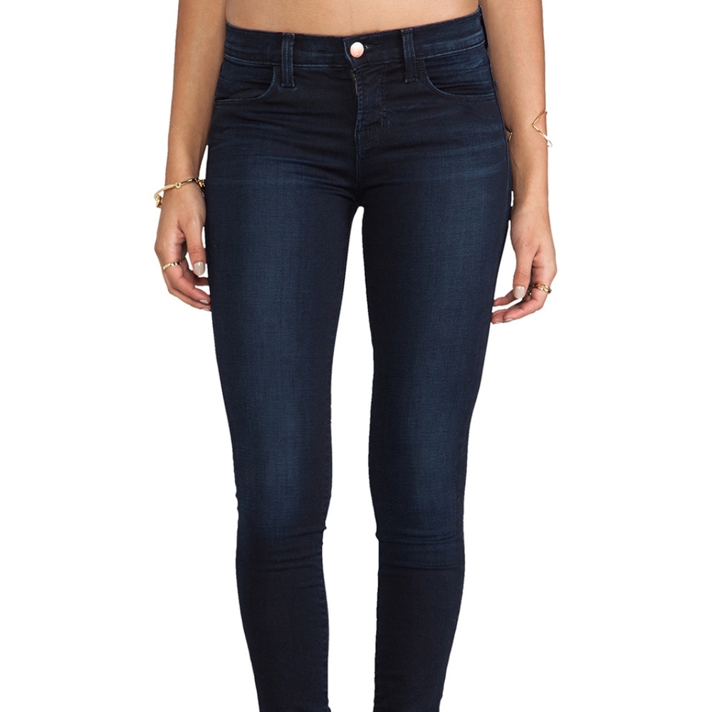 J Brand Mid Rise Skinny in Atmosphere